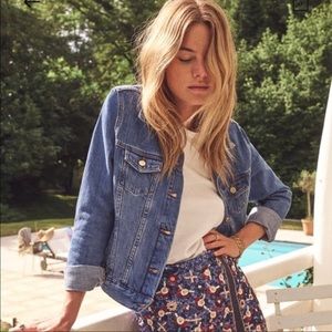 NWT Sézane Camille Denim Jacket